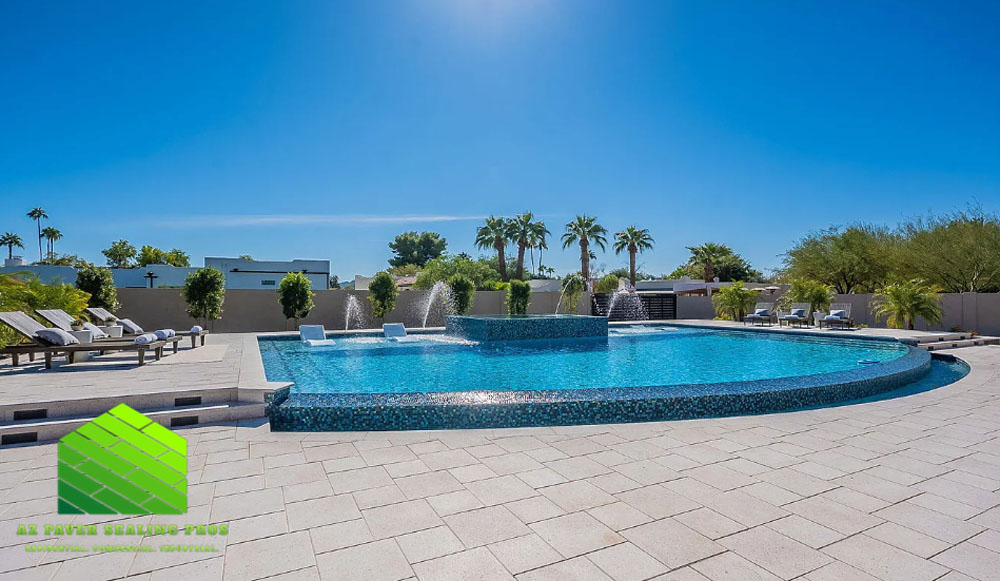 Pool Deck Paver Sealing Arizona